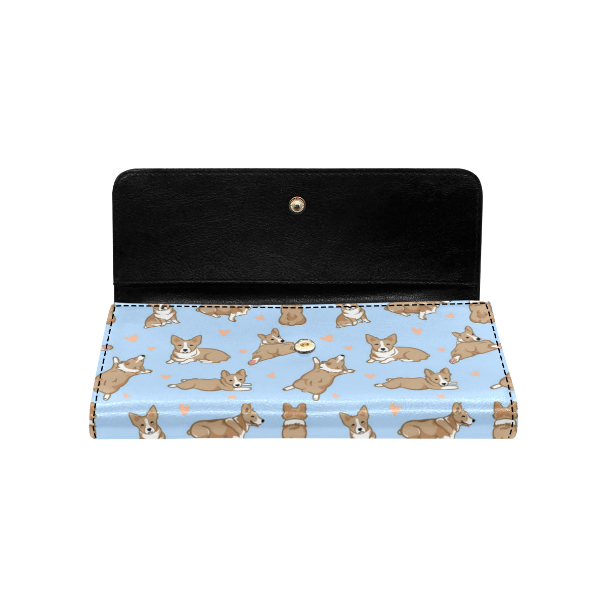 Pembroke Welsh Corgis Pattern Print Design A05 Women's Trifold Wallet