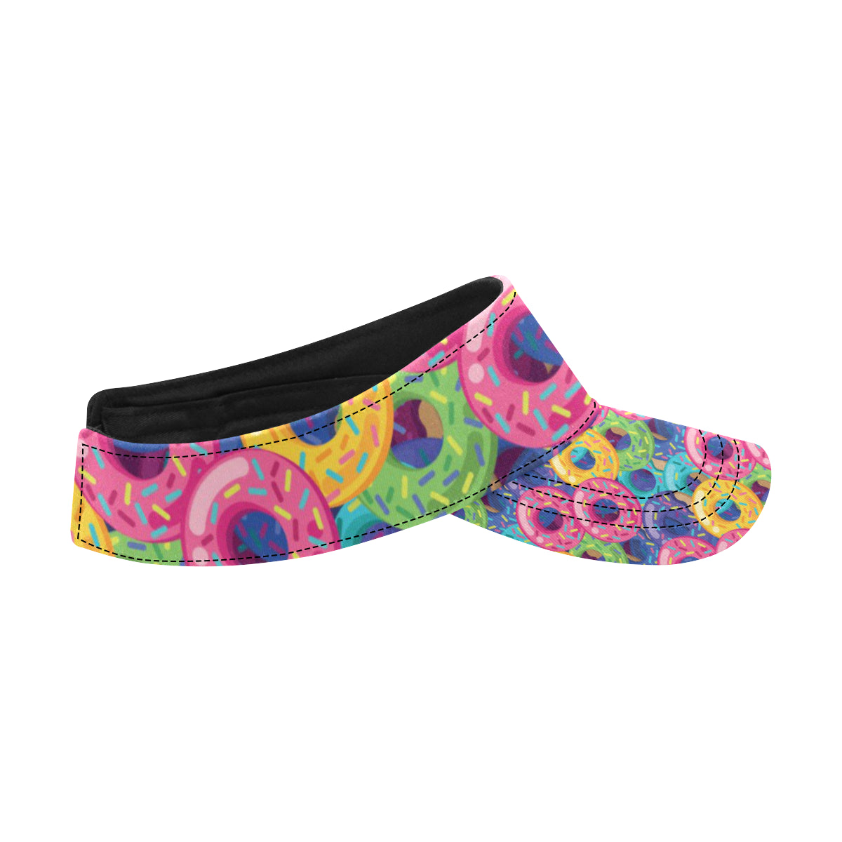 Donut Pattern Print Design DN010 Unisex Sun Visor