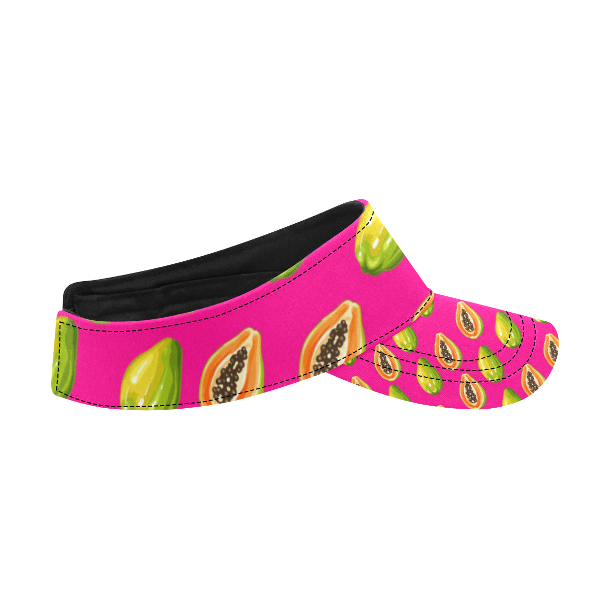 Papaya Pattern Print Design PP02 Unisex Sun Visor