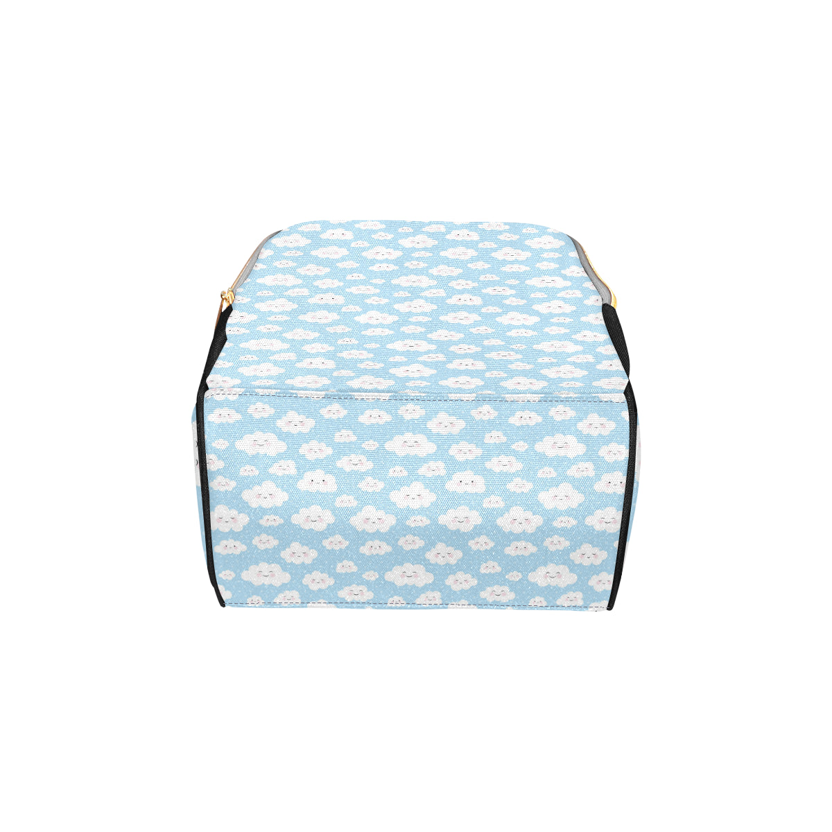 Cloud  Pattern Print Design 02 Diaper Bag Backpack