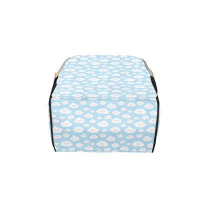 Cloud  Pattern Print Design 02 Diaper Bag Backpack