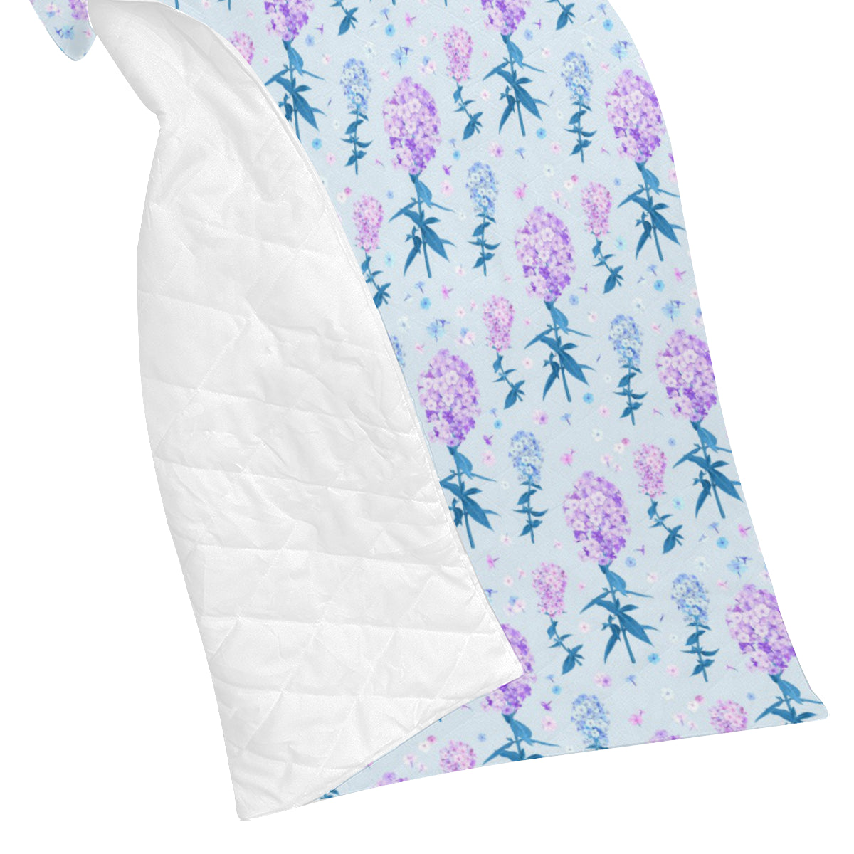 Lilac Pattern Print Design LI05 Premium Quilt