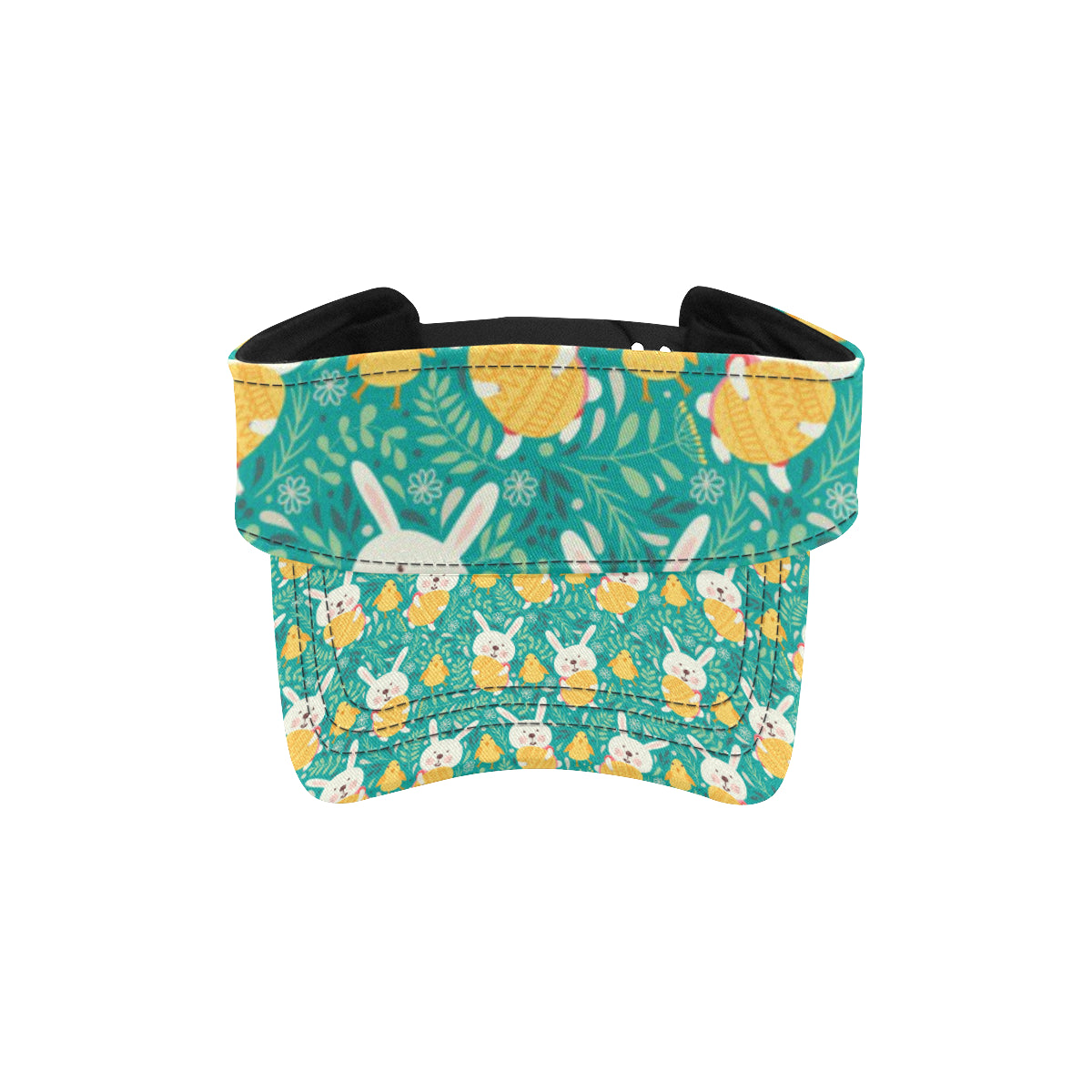 Easter Eggs Pattern Print Design RB02 Unisex Sun Visor