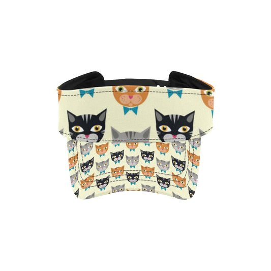 Cat Pattern Print Design 05 Unisex Sun Visor