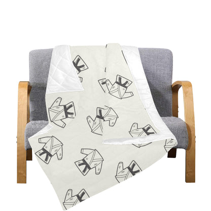 Karate Pattern Print Design 01 Premium Quilt