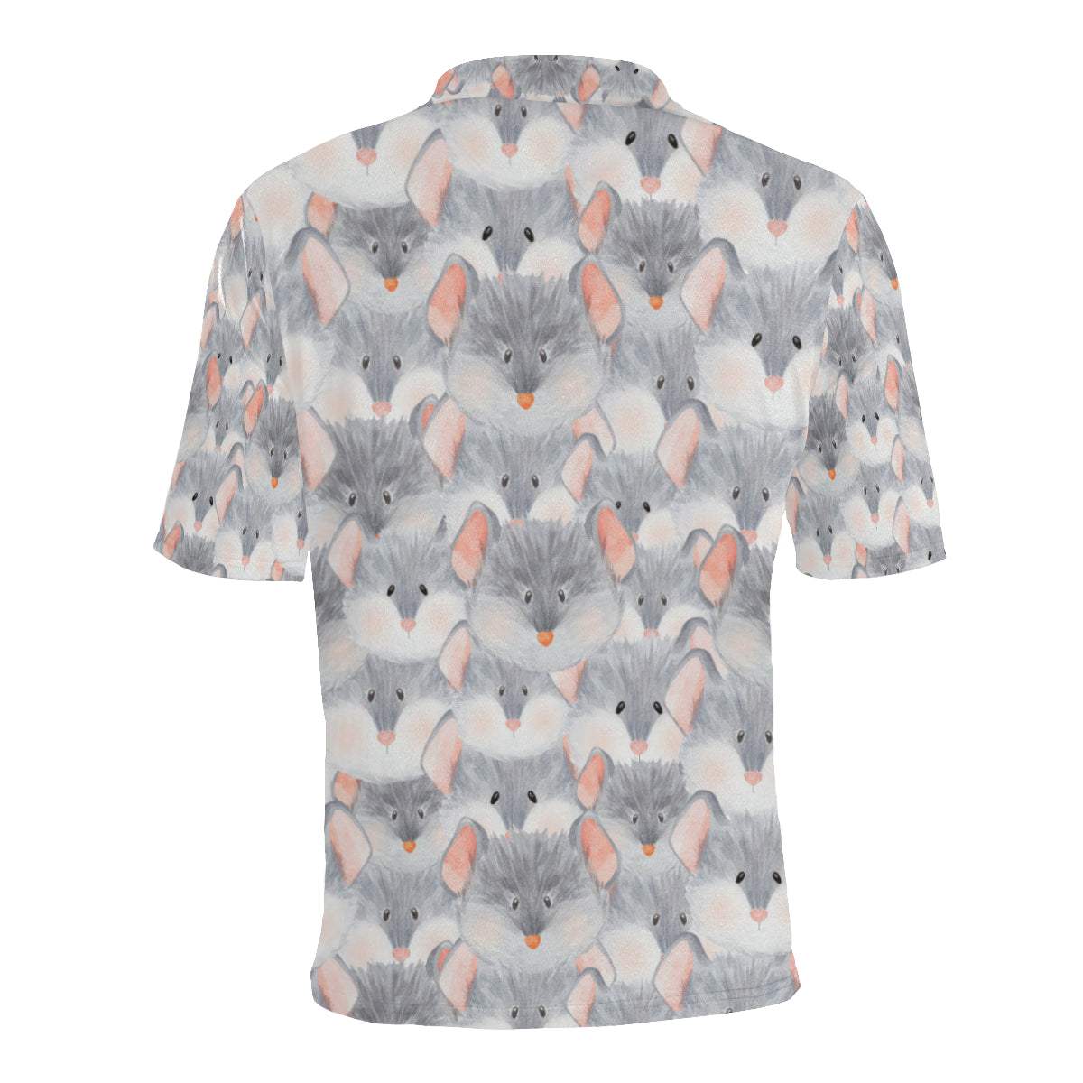Rat Baby Pattern Print Design 02 Men Polo Shirt