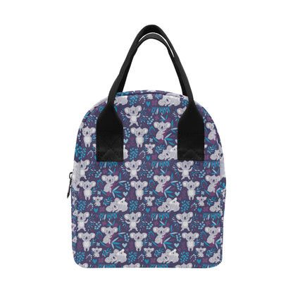 Koala Cute Themed Design Print Insulated Lunch Bag