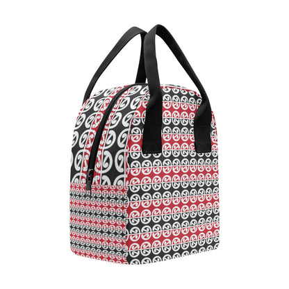 Maori Classic Themed Design Print Insulated Lunch Bag