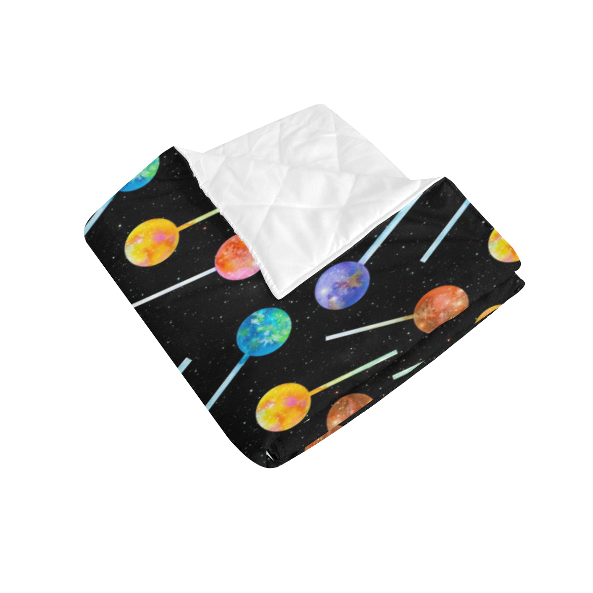 Lollipop Pattern Print Design LL04 Premium Quilt