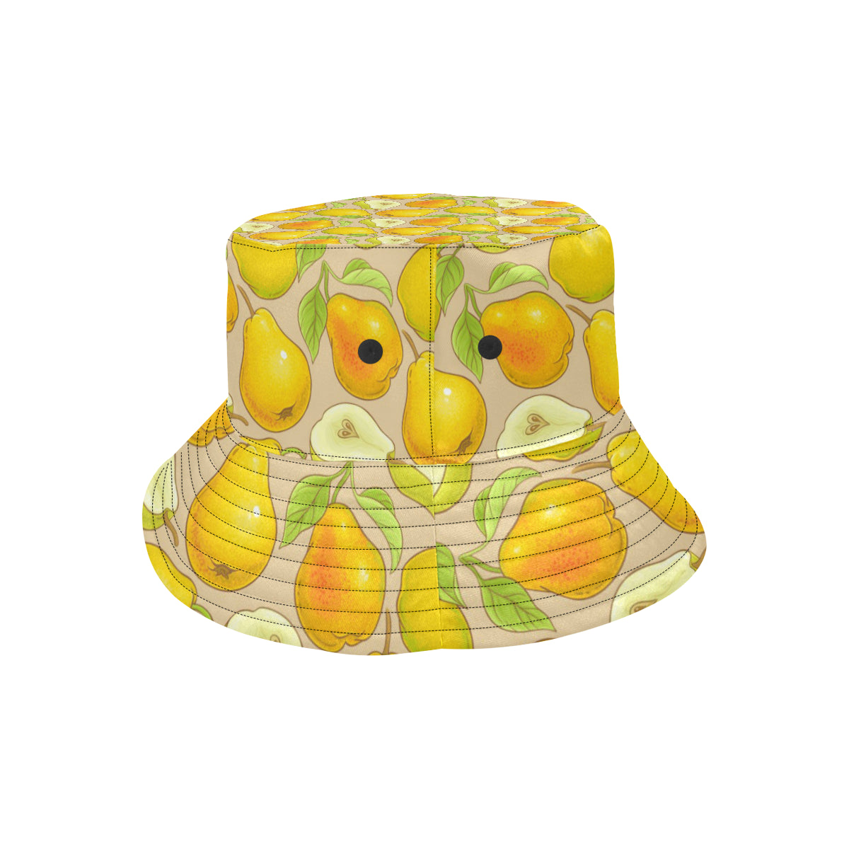 Pear Pattern Print Design PE05 Unisex Bucket Hat