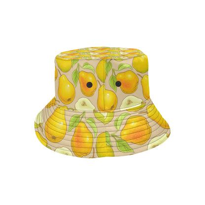 Pear Pattern Print Design PE05 Unisex Bucket Hat