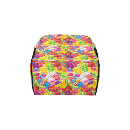 Candy Pattern Print Design CA01 Diaper Bag Backpack