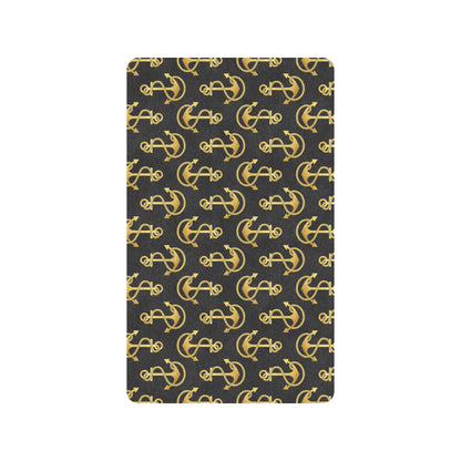 Anchor Gold Pattern Rubber Doormat