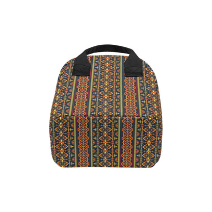 Kente Classic Design African Print Insulated Lunch Bag