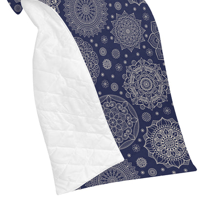 Mandala Pattern Print Design 02 Premium Quilt