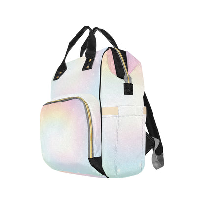 Nebula Pattern Print Design A02 Diaper Bag Backpack