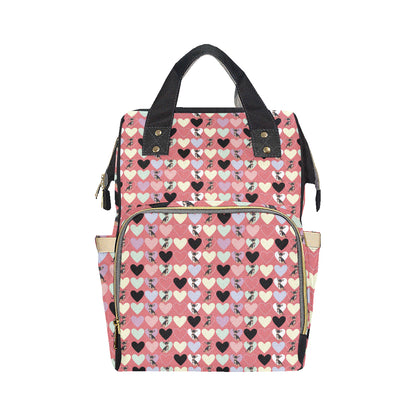 Chihuahua Pattern Print Design 01 Diaper Bag Backpack