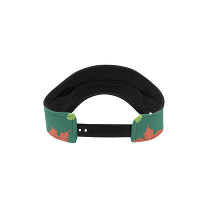Maple Leaf Pattern Print Design 04 Unisex Sun Visor