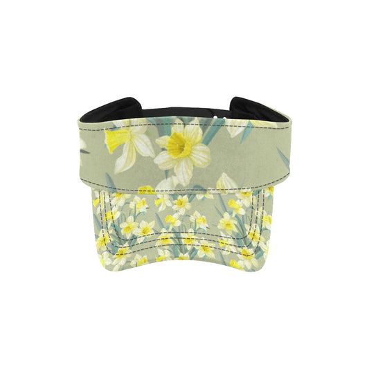 Daffodils Pattern Print Design DF01 Unisex Sun Visor