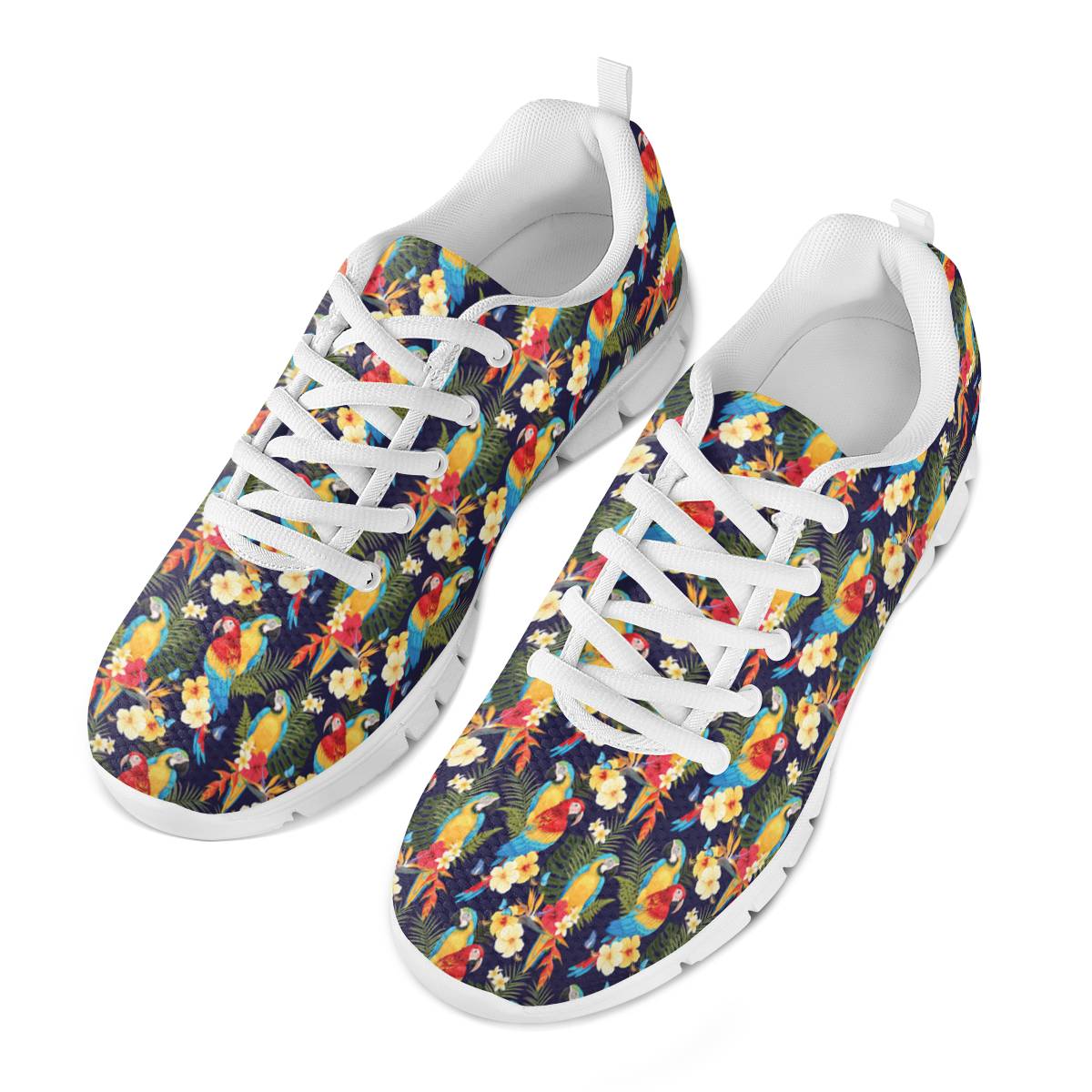 Parrot Themed Design Women Sneakers