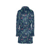 Seaweed Print Design LKS306 Women's Fleece Robe