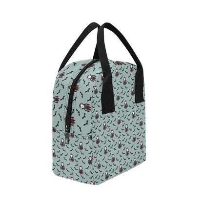Vampire Print Design LKS304 Insulated Lunch Bag