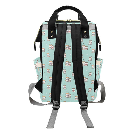 Shiba Inu Print Design LKS302 Diaper Bag Backpack