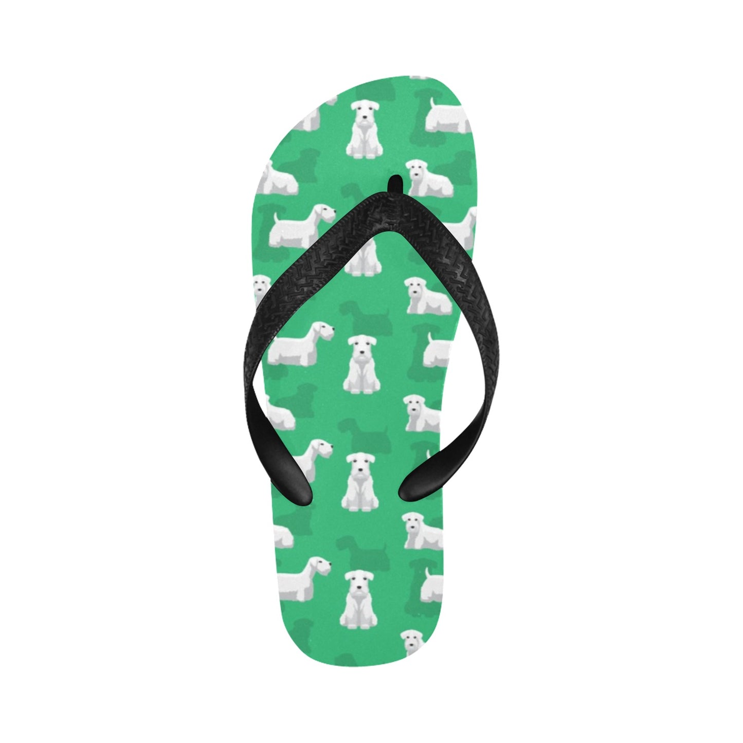Sealyham Terriers Print Design LKS301 Flip Flops