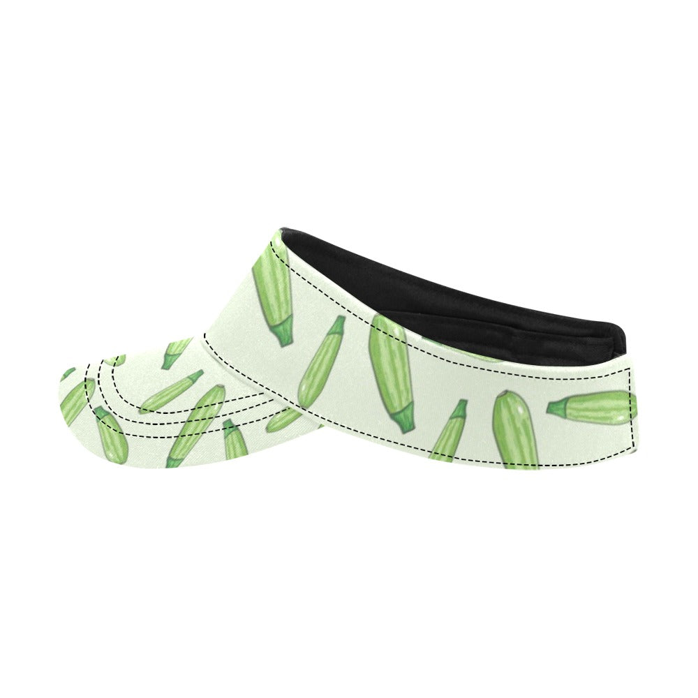 Zucchini Print Design LKS302 Unisex Sun Visor