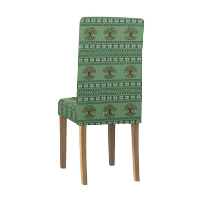 Tree Of Life Knit Style Print Design LKS301 Dining Chair Slipcover