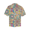 Patchwork Print Design LKS402 Men's Men's Hawaiian Shirt