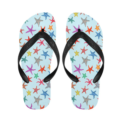 Starfish Print Design LKS402 Flip Flops