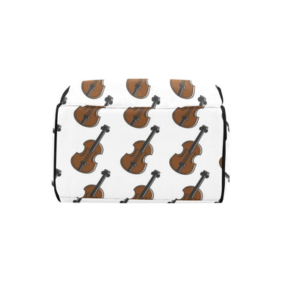 Violin Print Design LKS405 Diaper Bag Backpack