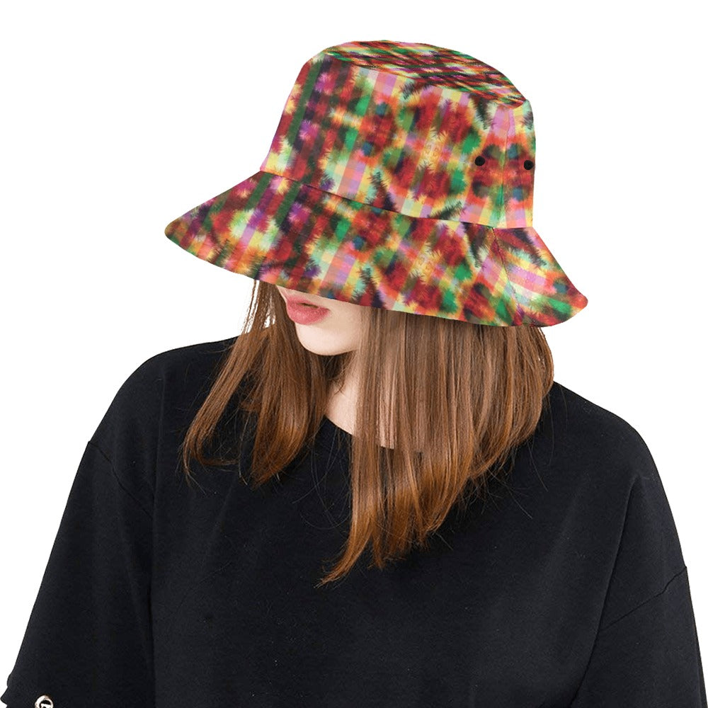 Tie Dye Print Design LKS301 Unisex Bucket Hat