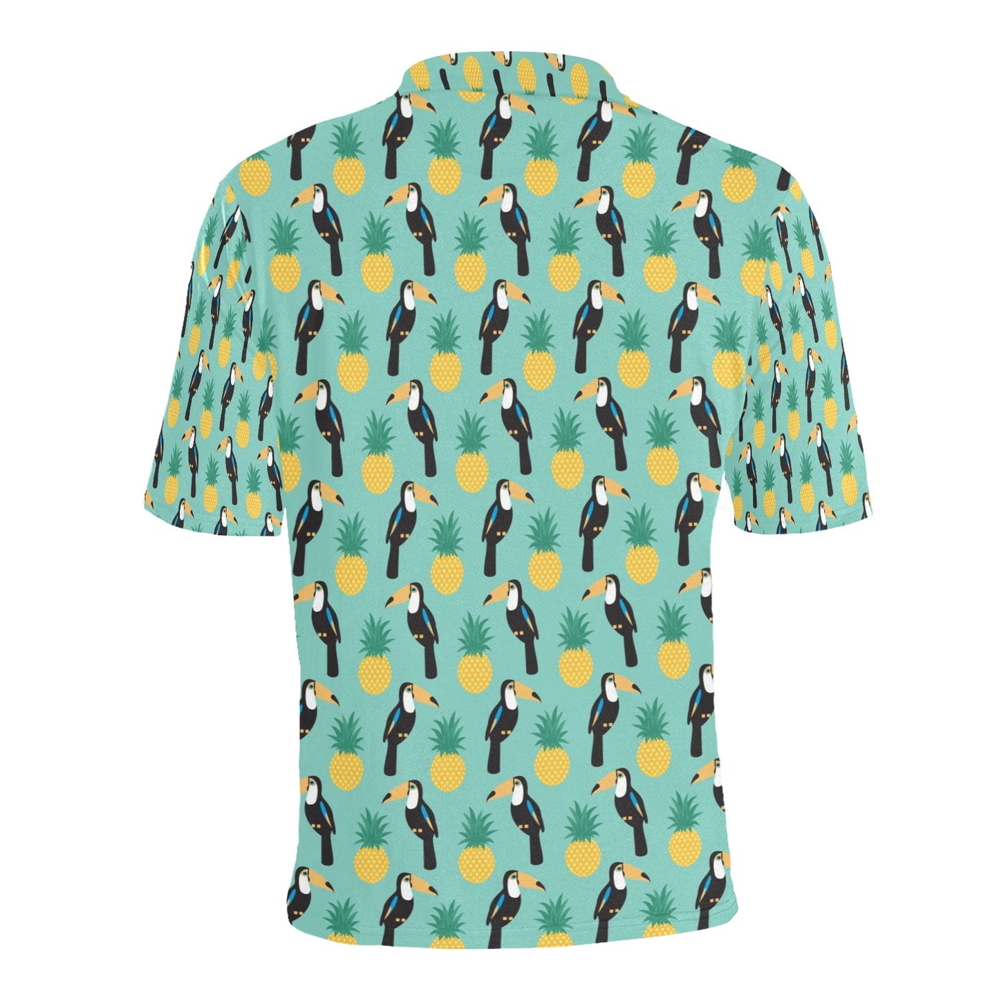 Toucan Print Design LKS301 Men Polo Shirt