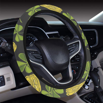 St Patricks Day Print Design LKS305 Steering Wheel Cover with Elastic Edge
