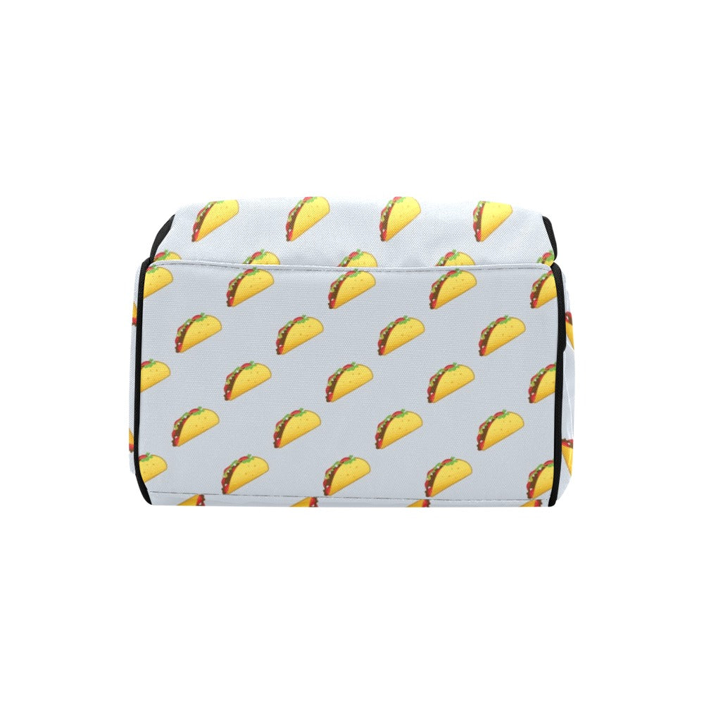 Taco Print Design LKS304 Diaper Bag Backpack