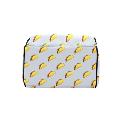Taco Print Design LKS304 Diaper Bag Backpack