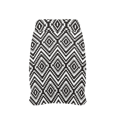 Tribal Pattern Print Design LKS303 17" Golf & Pickleball Skort with Pockets