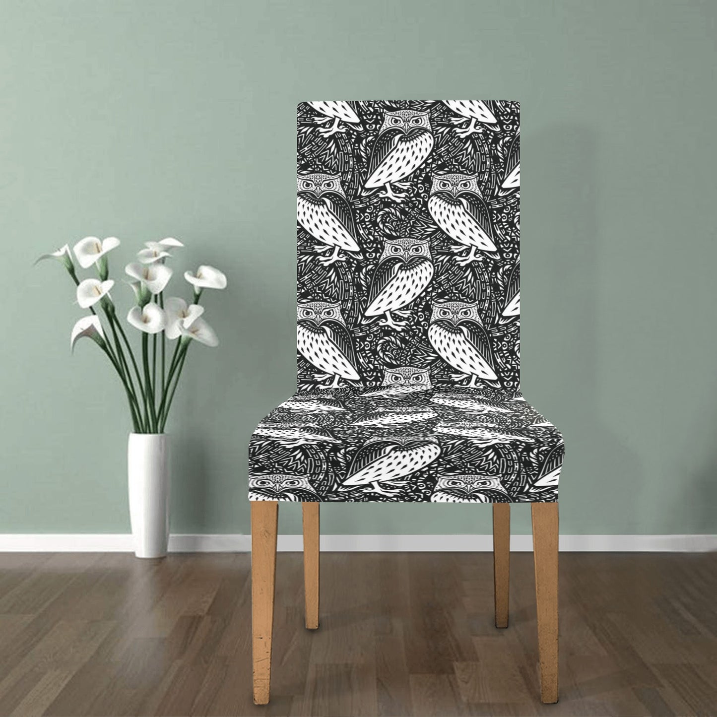 Tribal Pattern Print Design LKS308 Dining Chair Slipcover