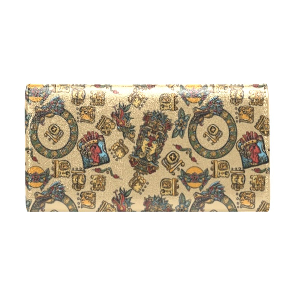 Totem Print Design LKS305 Women's Trifold Wallet
