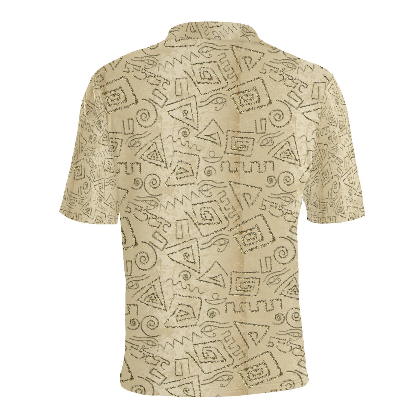 Ancient Greek Print Design LKS3013 Men Polo Shirt
