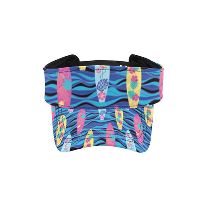 Surfboard Print Design LKS304 Unisex Sun Visor