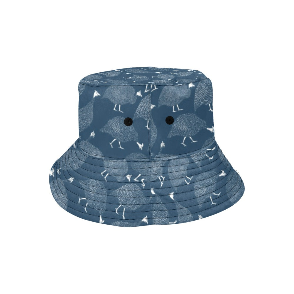Guinea Fowl Print Design LKS401 Unisex Bucket Hat
