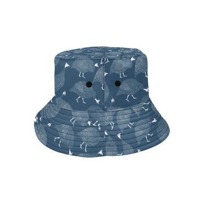 Guinea Fowl Print Design LKS401 Unisex Bucket Hat