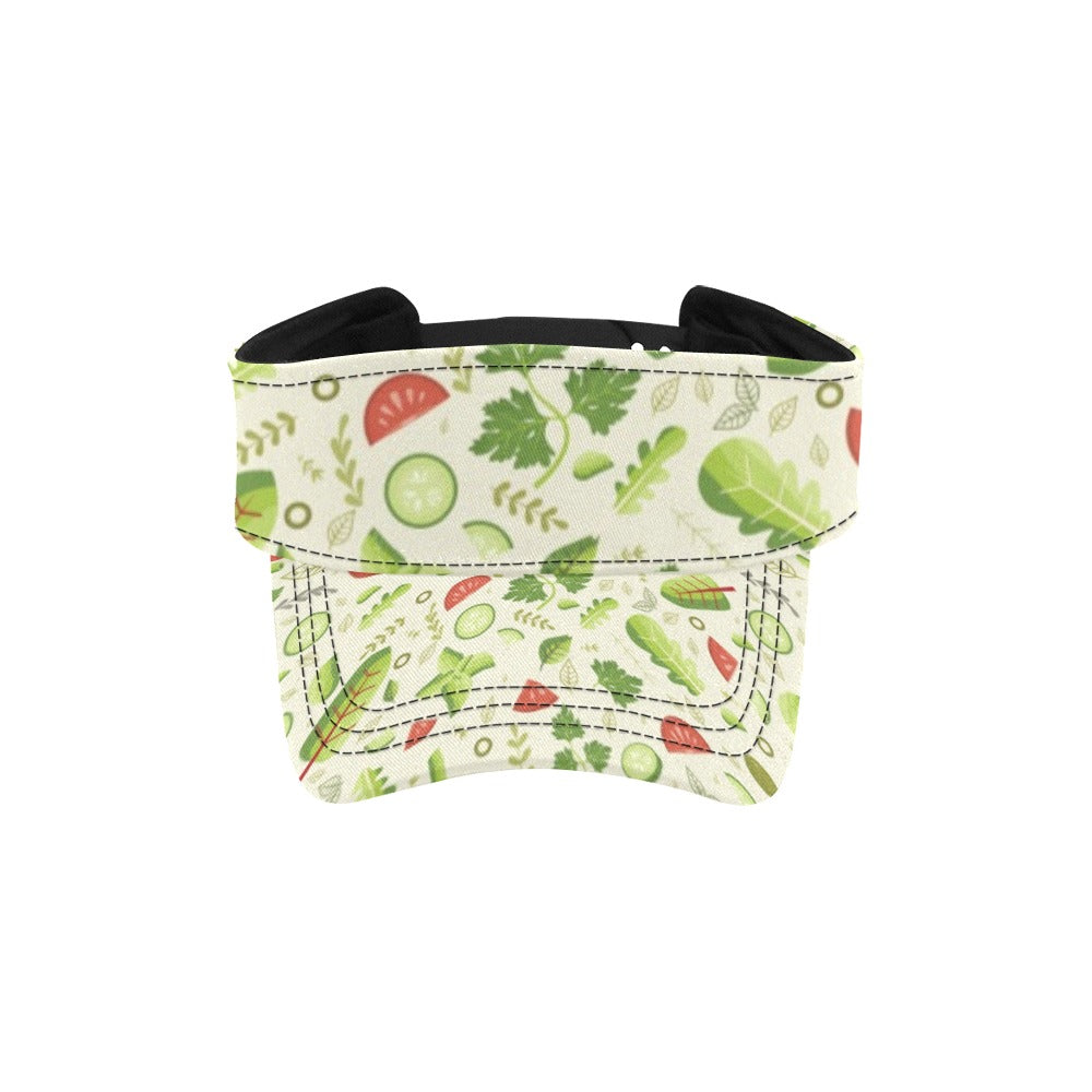 Salad Vegetable Print Design LKS302 Unisex Sun Visor