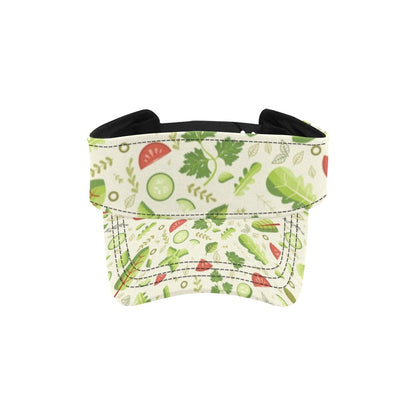 Salad Vegetable Print Design LKS302 Unisex Sun Visor