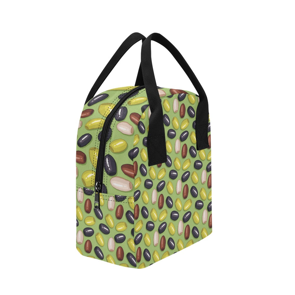 Olive Print Design LKS301 Insulated Lunch Bag