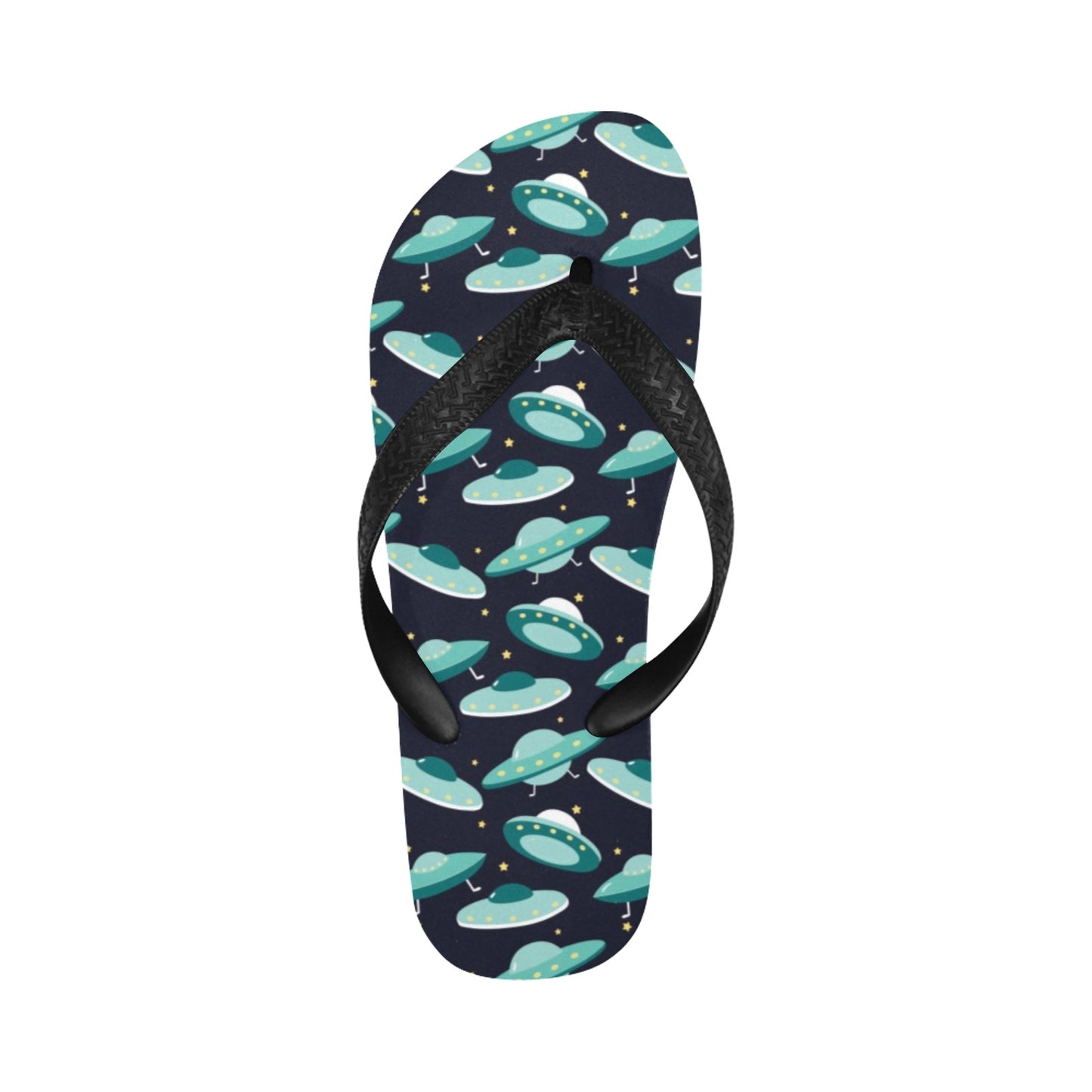 UFO Print Design LKS304 Flip Flops