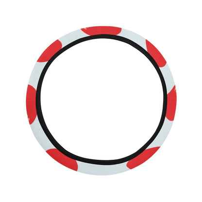 Tomato Print Design LKS307 Steering Wheel Cover with Elastic Edge